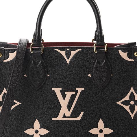 louis vuitton empreinte on the go